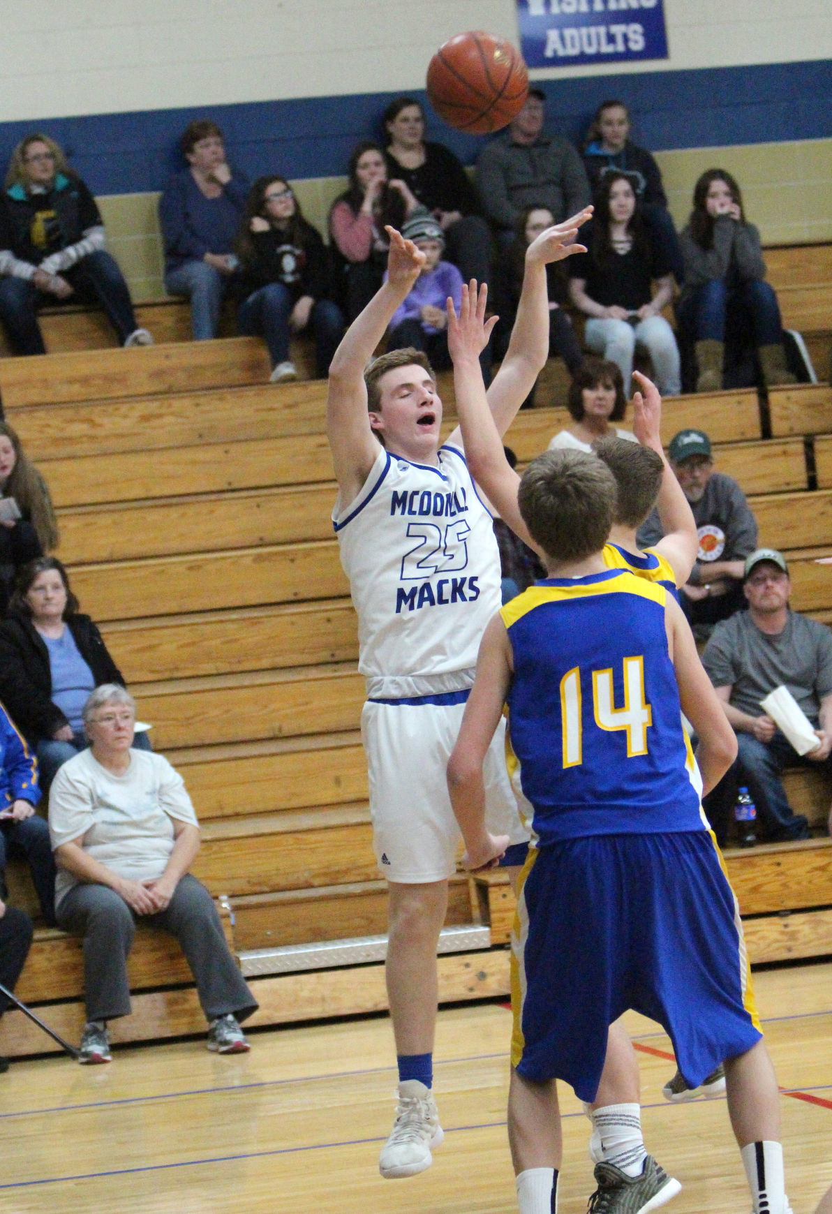 Cornell at McDonell boys basketball 2-27-18